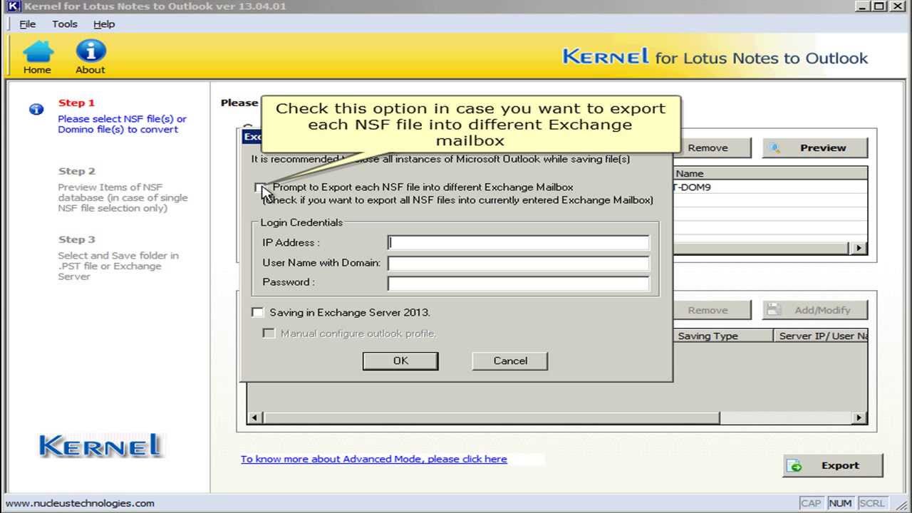 Kernel For Lotus Notes To Outlook Crackers